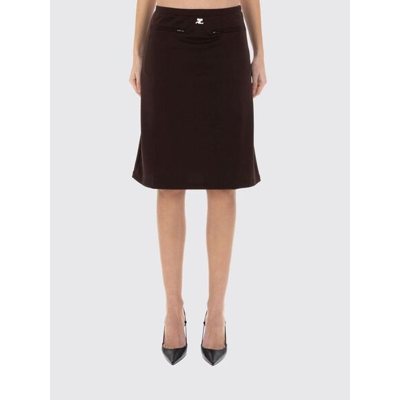 Courreges Skirt Woman Burnt